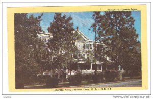 Exterior, Hollywood Hotel, Southern Pines, North Carolina, PU-1947