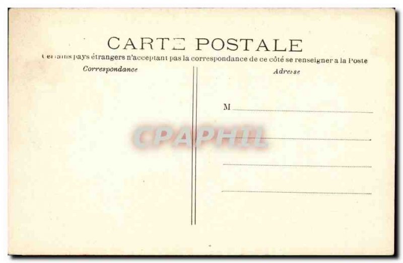 Paris Postcard Old Place d & # 39Iena and statue of Washington