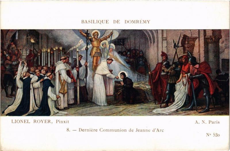 CPA AK Basilique de Doméry L. ROYER Derniere Communion de Jeanne d'Arc (285557)
