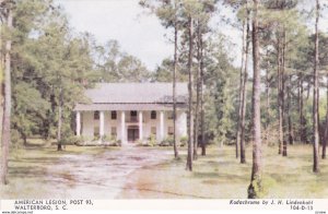 WALTERBORO , South Carolina, 50-60s ; American Legion Post 93