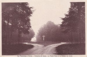 Le Neuvien Aisne Domaine De Guise Crucifix Old French Postcard