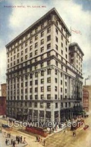 American Hotel - St. Louis, Missouri MO Postcard