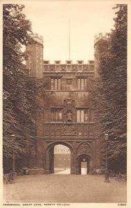 BR61352 greath gate  trinity college cambridge  uk