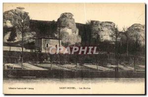 Old Postcard Saint Mihiel Les Roches