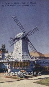 Windmill Bakery Store, Van De Kamps - Los Angeles, California CA  