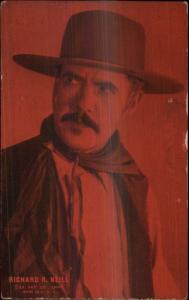 Cowboy Actor Arcade Exhibit Card c1920s-30s RICHARD NEILL