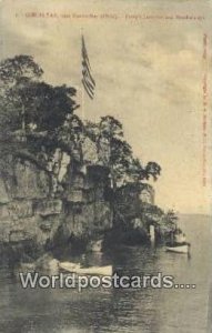 Put in Bay, Perry's Lookout Gibralter Postal Used Unknown 