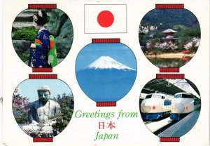 CPM AK Greetings from JAPAN (677756)