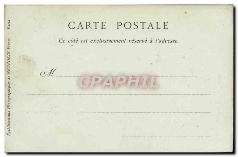 Old Postcard The Meaning Palais Synodal