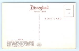 Postcard CA Anaheim Disneyland Tomorrowland Bobsled Ride E-11 A37