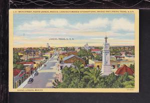 Main Street,Nuevo Laredo,Mexico Postcard 