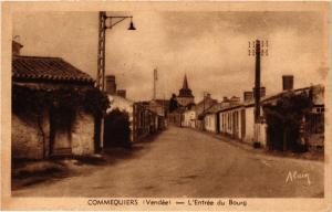 CPA COMMEQUIERS - L'Entrée du Bourg (297582)