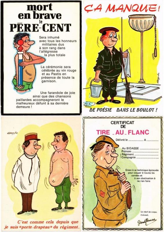 HUMOUR HUMOR MILITAIRE MILITARY 78 MODERN CP