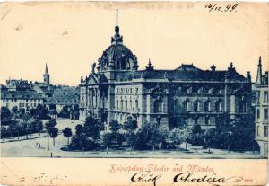 CPA STRASSBURG Kaiserpalast Theater und MÜNSTER (428732)