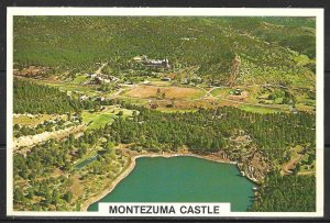 New Mexico - Montezuma Castle - Aerial View Galinas Canyon - [NM-034X]