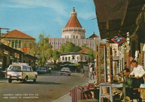 Israel Postcard - Nazareth - Partial View With New Church of Annunciation RR8120