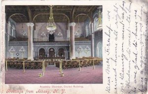 New York Albany Greetings From Albany 1905