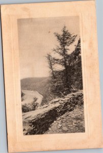 Postcard Scenic Mountain Overlook Scene 1911