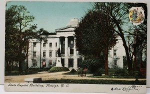 Raleigh NC  State Capitol Building Postcard E16