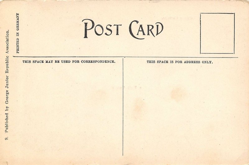 George Junior Republic Cottages New York 1910c postcard