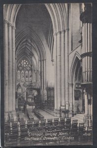 London Postcard - Transept, Looking North, Southwark Cathedral   RS11346