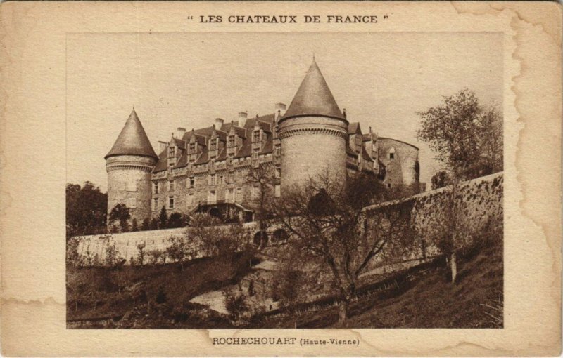 CPA Les Chateaux de France ROCHECHOUART (122464)