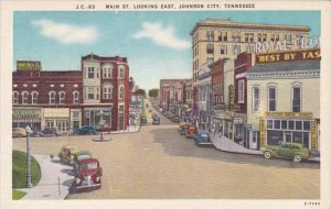 Tennessee Johnson City Main Sreet Looking East