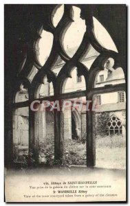 Postcard Abbey Of Saint Wandrille Vue Prize De La Gallery of the cloister on ...