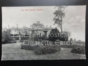 Staffordshire: Patshull Hall, The Rose Garden c1910 - (PM) PATTINGHAM cds