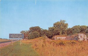 Along the New York Thruway Site of Old Erie Canal Lock - Akron, Ohio OH