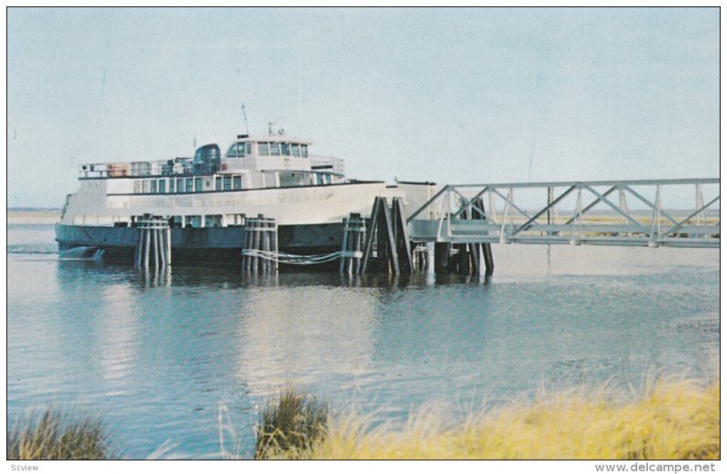 Fort Fisher - Southport Ferry at FORT FISHER , North Carolina , 50-60s