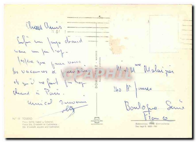 Postcard Modern Toledo