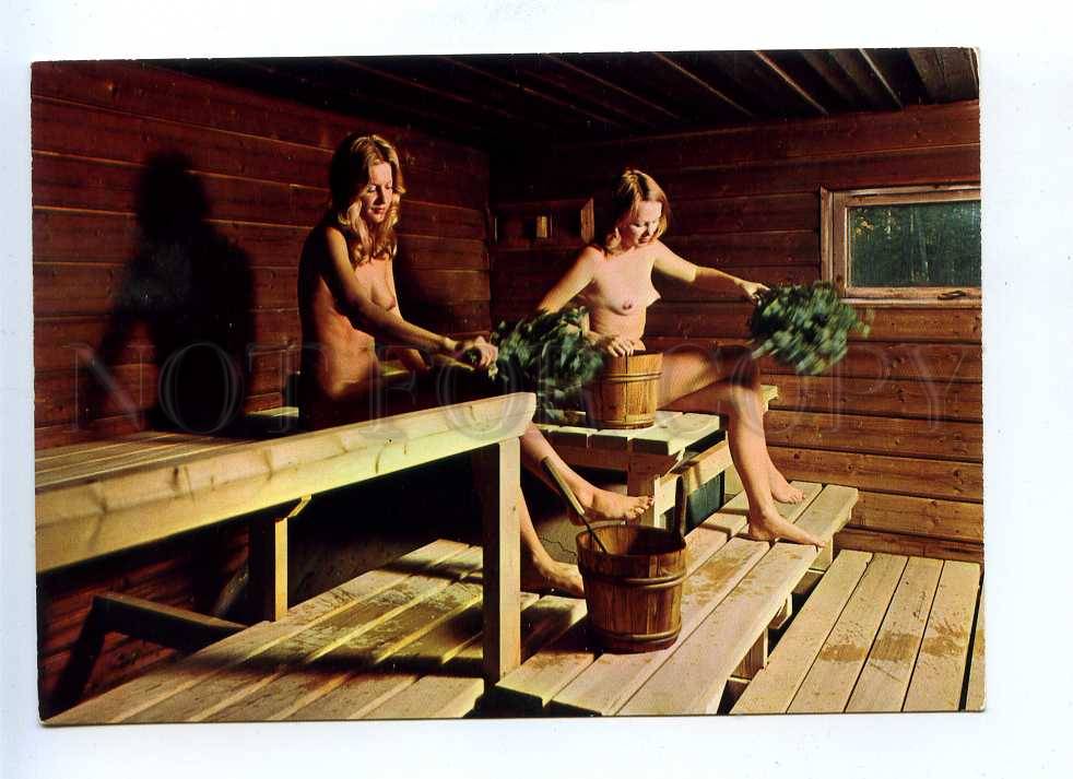 199511 Finland spirit of Finnish Sauna Nude girls | Topics - Cultures &  Ethnicities - Ethnics, Postcard / HipPostcard