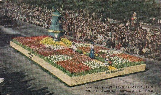 Van De Kamp's Bakeries Grand Prize Winner Pasadena Tournament Of Roses P...