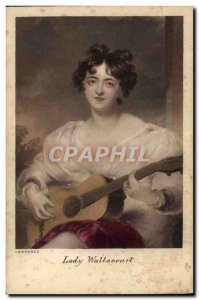 Postcard Old Lady Wallscourt