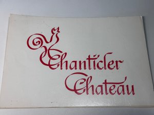 Vintage 70s Chanticler Chateau Restaurant Menu Warren Township New Jersey