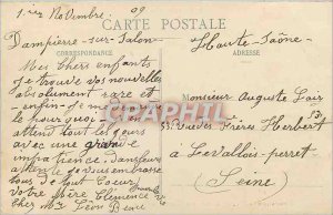 Old Postcard Epinal has 5 am