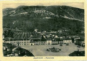 VINTAGE POSTCARD: PORDENONE - HANDLE-