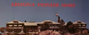 Vintage Postcard Arizona Pioneer Home western desert hotel