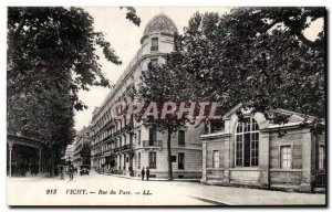 Vichy - Park Street - Old Postcard