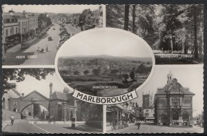 Wiltshire Postcard - Views of Marlborough  RS4603