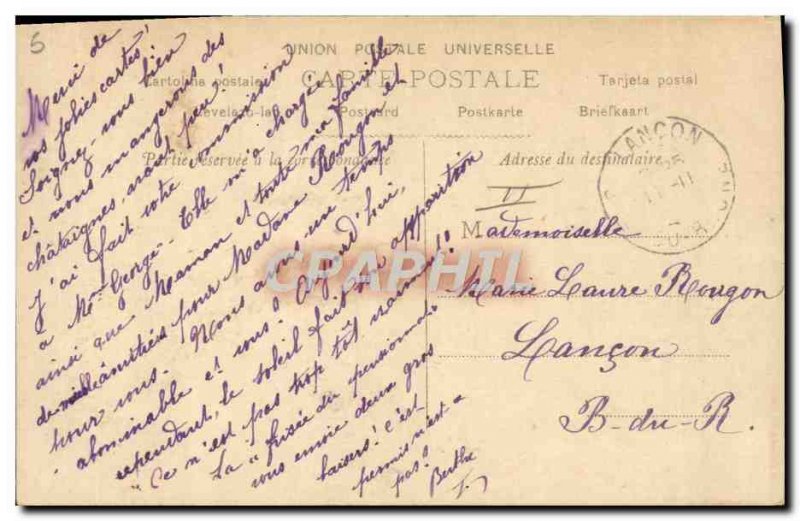 Old Postcard Fantaisie Christmas