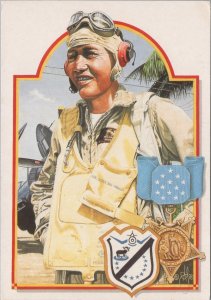 Military Postcard - Major Gregory Pappy Boyington USMC, US Marines RR23453