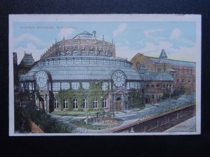 Lancashire BLACKPOOL WINTER GARDENS c1908 Postcard by GD&D