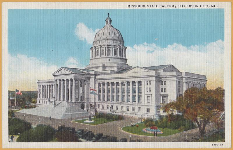 Jefferson City, MO., Missouri State Capitol - 