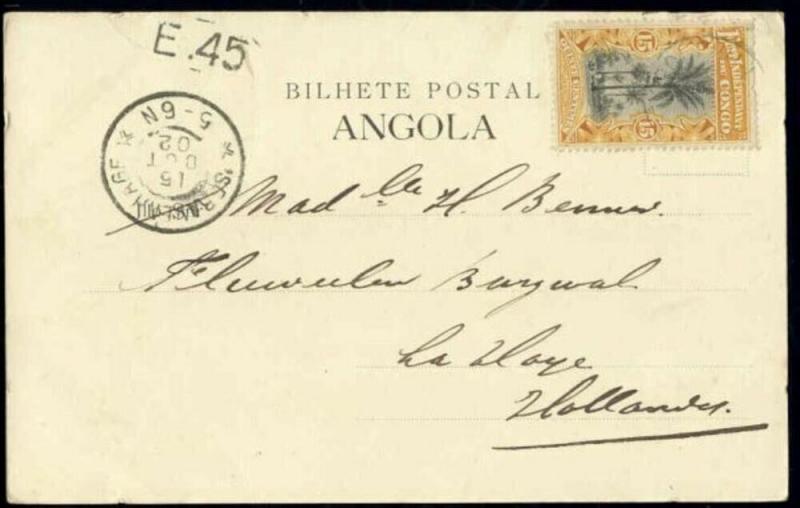 angola, LOANDA, Alfandega (1902) Stamp
