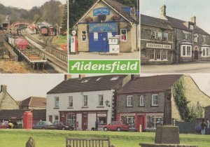 Aidensfield Of TV Show Heartbeat Garage Post Office Yorkshire Postcard