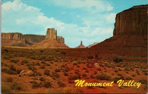 Monument Valley Arizona Utah Border Postcard PC17