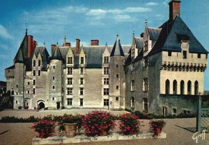 Postcard En Touraine Langeais Indre-Et-Loire Facade Interieure Castle France