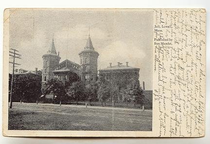 Jail, Lowell, Massachusetts, Usede 1907